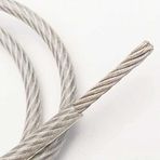 Güney (G834) ŞEFFAF İZOLELİ ÇELİK HALAT 2-3 MM 80 METRE