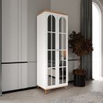 GuneyStore Bohem 2 Kapaklı Aynalı Komple MDF Gardırop