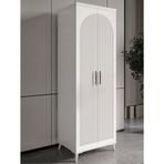 GuneyStore Oslo 2 Kapaklı Komple Mdf Gardırop