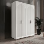 GuneyStore Oslo 4 Kapaklı Komple Mdf Gardırop