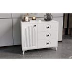 Guneystore Oslo Komple Mdf Beyaz Şifonyer