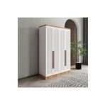 GuneyStore Rosa 4 Kapaklı Komple MDF Gardırop