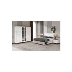 GuneyStore Ücretsiz Montaj Bohem Komple MDF Yatak Odası Takımı
