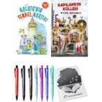 Günışığı Kitaplığı Kapiland'ın Külleri ve Galata'nın Tembel Martısı 2'li Set - Kalem