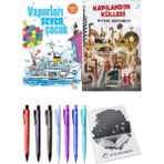 Günışığı Kitaplığı Kapiland'ın Külleri ve Vapurları Seven Çocuk 2'li Set - Kalem