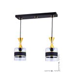 Gunkes 553//- 553//2'li Damla Sıralı Eskitme Modern Sarkıt Mutfak Oturma Odası Salon