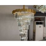 Gunkes 6803/800*1700 Gold Taşlı Avize