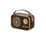 Gunkes Le-M4 Nostaljik Görünümlü Retro Radyo Tf Kart Bluetooth Usb Fm Radyo Destekli Küçük Hoparlör