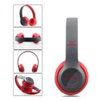 Gunkes P47 Bluetooth Kulaklık 5.0 Edr Radyolu Aux Sd Kablosuz Wireless Yeni Mikrofonlu Kulaklık
