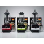 GUNKES Silver Crest Profesyonel Blender Yüksek Hızlı Smoothie Meyve Sebze Buz Kırıcı Blender Seti - Beyaz