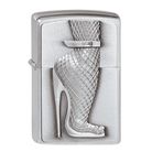 Gunkes Yüksek Topuklu Ayakkabı Desenli Zippo Çakmak 1247896