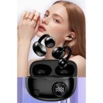 GUNKES YXG‑10SY Bluetooth Kulaklık | Kablosuz Spor ve Günlük Kullanım Için Mikrofonlu Ergonomik Şarjlı - Siyah
