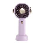 GUNKES ZB102 Mini Vantilatör Portatif Soğutucu Fan - Lila