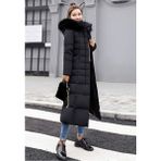Günlük Kışlık Tam Boy Şişme Kadın Mont - 2XL - Renkli