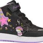 Günlük Kız Çocuk Sneaker Lastik Bağcıklı Cırtlı Bilekli Rahat Hafif Basketbol Spor Ayakkabı 3260