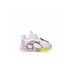 Günlük Kız Çocuk Spor Ayakkabı Hello Kitty Simli Süs Detay Işıklı Taban Lastik Bağcık Sneaker 120