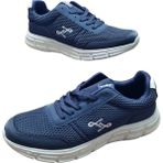 Günlük Lastikli Spor Ayakkabı Yazlık Mevsimlik Ultra Hafif 45-46-47 Numara Büyük Boy Aqua Ayakkabı - Lacivert