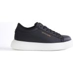 Günlük Sneaker Kalın Taban - Gage Erkek Spor Ayakkabı - Siyah Beyaz