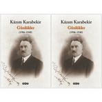 GÜNLÜKLER (1906-1948) (KUTU İÇİNDE İKİ CILT) - KÂZIM KARABEKIR