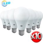 Günsan 10'lu LED Ampul 12W Beyaz Işık E27 (6500K 220-240V)