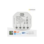 Günsan Akıllı WiFi Nötrlü Dimmer Röle 150W (Işık Ayarlı Anahtar Modülü) Tuya & Smart Life Uyumlu