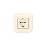 Günsan Elektrik 01371500-100117 Radius Kapaklı Gümüş Topraklı Priz