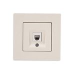 Günsan Elektrik 01401200-100120 Eqona Nümeris Krem Telefon Priz