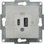 Günsan Elektrik Eqona Radius Neoline 2 Çıkışlı USB Şarj Prizi