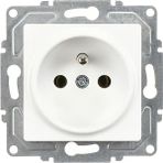 Günsan Elektrik Günsan Eqona Radius Neoline Ups Priz, Beyaz (Mekanizma + Tuşkapak)