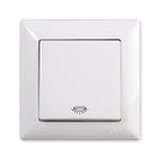 Günsan Elektrik Visage Beyaz Light Anahtar (Çerçeve Dahil)