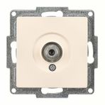 Günsan Elektrik Visage Tekli Uydu Krem F Konnektörlü Prizi Mekanizma