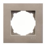 Günsan Eqona Metallic Bej Teklı Çerçeve