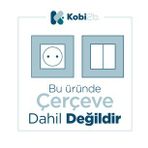 Günsan Fildişi Elektrik Eqona Çerçevesiz Ups Priz
