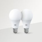 Gunsan Günsan 2'li LED Ampul 7W Gün Işığı E27 (4000K 630 Lümen 2 Adet) - Şeffaf