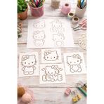 Günyan Store Hello Kitty Resim Boyama Çizim Şablonu Seti - HELLO KİTTY