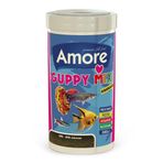 Guppy Mix Granules 1000ml Bitkisel Protein Karışık Lepistes Moli Kılıç Tetra Balık Yemi
