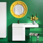 GÜRAL EVO SAĞDAN ETAJERLİ XL MOBİLYA ÜSTÜ LAVABO 43*75 EV31MUL01