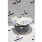 Güral GÜRAL PORSELEN DİJİTAL 6 ADET 19 CM (BÜYÜK) ÇUKUR YEMEK TABAK