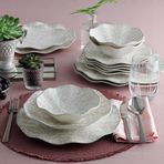 Güral Porselen 11287 Nesrin 24 Parça 6 Kişilik Yemek Takımı