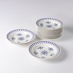 Güral Porselen 12 Adet 19 cm Eda Yemek Tabağı