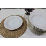 Güral Porselen 22CM Çukur Yemek Tabağı