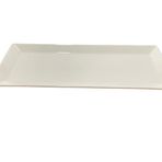 Güral Porselen 34 cm Krem Düz Tabak