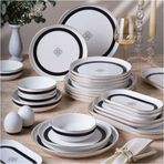 Güral Porselen 6598 Bilbao 30 Parça 6 Kişilik Yemek Takımı