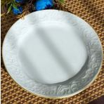 Güral Porselen Bahar Dalı Yaldızlı 6 Adet (20cm Pasta Tabağı)
