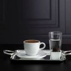 Güral Porselen Bistro Çay Fincanı Ve Tabağı 150 Cc