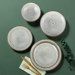 Güral Porselen Camelia 39642 24 Parça 6 Kişilik Yemek Takımı