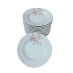 Güral Porselen Çiçekli 12x16 cm Tatlı Tabağı