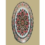 Güral Porselen Desenli 20 cm Duvar Tabağı