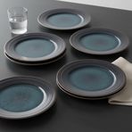 Güral Porselen Güral 6 Adet 20 Cm Pasta Tabağı Reaktif Oasis Vr 1131