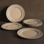 Güral Porselen Güral 6 Adet 27 Cm Servis Tabağı Reaktif Agate Vr 969